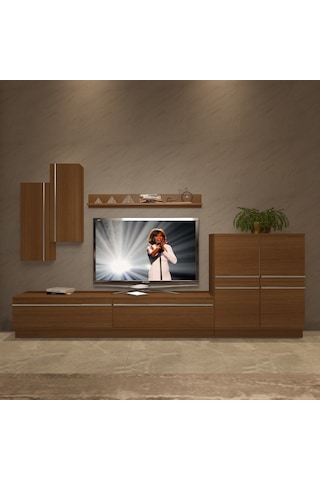 Decoraktiv Eko 6b Mdf Std Tv Ünitesi Tv Sehpası Ceviz