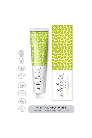 Ohlala Pistachio Mint Antep Fıstığı-nane Diş Macunu 75ml