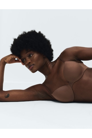 Marks & Spencer Body Invisibles Demi Cup Sütyen T33002495 Kahverengi