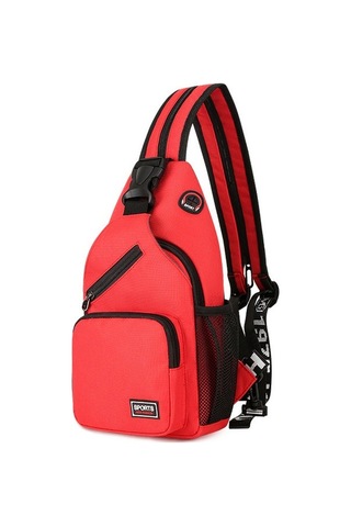 Dancemonkey Yeni Kadın Su Geçirmez Göğüs Çantası, Oxford Postacı Çantası, Günlük Çanta Siyah Çok Renkli Çok Renkli