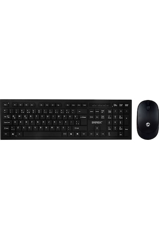 Everest KM-6121 Kablosuz Q Slim Klavye Mouse Set