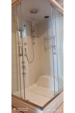 90x120 Oturmalı Duş Üstü Kompakt Sistem