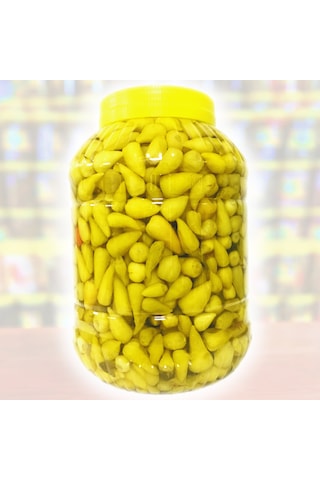 Çubuk Tadım Turşuları Az Acı Biberiye Turşusu 5 KG