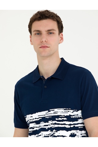 Pierre Cardin Erkek Lacivertvert Tişört 50263931-Vr033 Lacivert