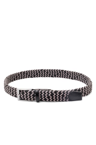 Pierre Cardin Multi Renk Örgü Erkek Kemer En 3,5 Cm Pc-1745 Siyah - Arduvaz