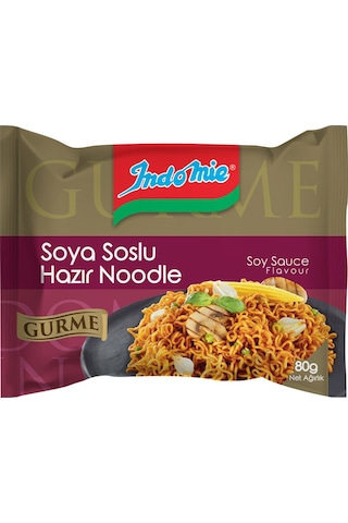 Indomie Noodle Gurme Soya Soslu 80 Gr X 10 Adet