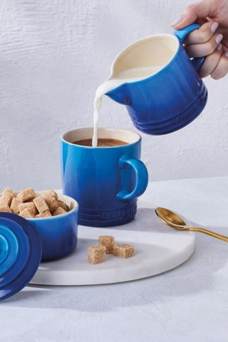 Le Creuset Seramik Sütlük Ve Şekerlik Seti Cezveler Mavi 3