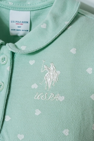 U.s. Polo Assn. Kız Bebek Yeşil Şort Takım Yeşil