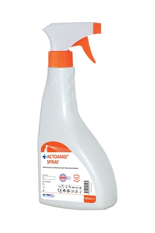 Acto Actoanıd Spray 500 Ml Alkol İçermeyen Yüzey Dezenfektanı
