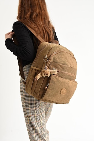 Baginn Klinkır Hafif Kadın Sırt Çantası 38 28 Cm Günlük Kullanım İçin İdeal Çok Cepli 001