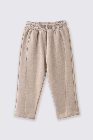 Panço Simli Bej Kız Çocuk Eşofman Altı 2521gb01011 Bej