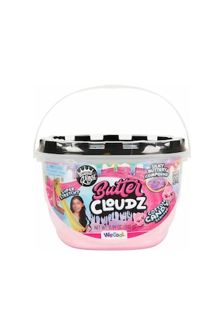 Butter Cloudz Slime 380gr. Pembe Slime: Pamuk Şeker Gibi Yumuşacık, Süper Esnek Eğlence Çok Renkli