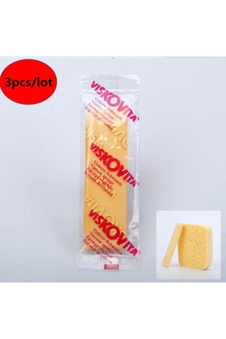 3 Adet/grup Diş Laboratuvarı Malzemesi, Viskon Sünger, Emici Sünger, Kaliteli, Porselen Uygulamak İçin
