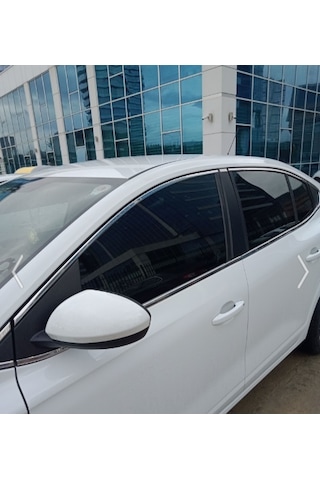 Renault Taliant Cam Çerçevesi Krom Çıta Seti 16 Parça P.çelik Tam