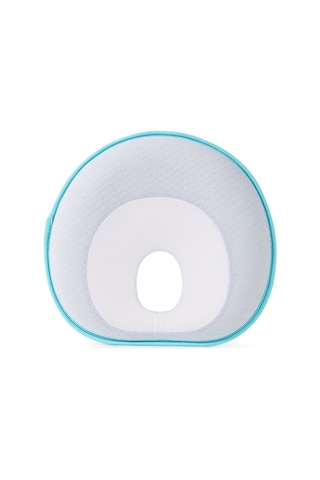 Yenidoğan Düz Başlı Bebek Yastığı Rahat Bebek Baş Şekillendirme Yastığı 0-12 Aylık Bebekler İçin Hafızalı Köpük Yastık