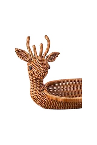 Suntek Magideal Dokuma Meyve Sepeti Sevimli Şekil Kasesi Geyik-yavrusu