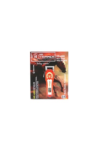 Saç - Sakal Kesme Traş Makinesi Ayarlanabilir Bıçak - 0,1mm-0,5mm 8000rpm 6 Farklı Kesim Mr-4800 54