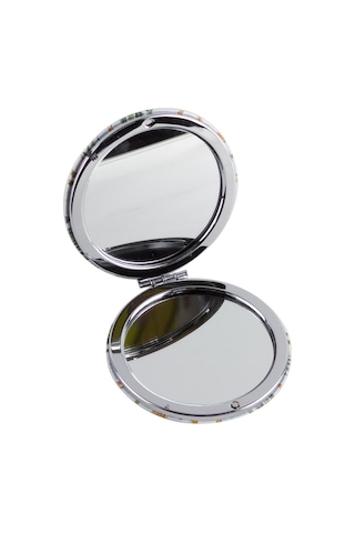 Erzi Yaprak Desenli Oval Makyaj Aynası