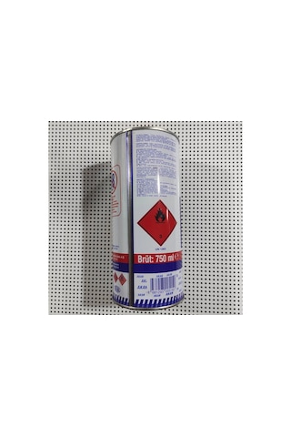 Akann Selülozik Tiner Yüksek Çözülme Metal Kutuda Extra Yüksek Kalite Brüt:750 Ml