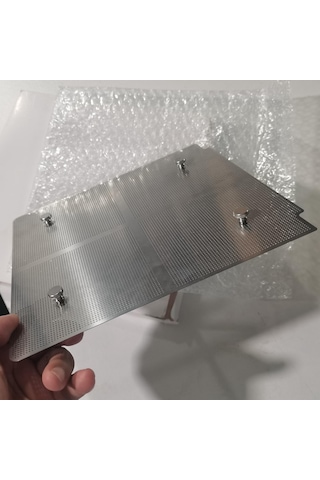 Homyl Paslanmaz Çelik Şasi Süzgeci Taşınabilir Aksesuarlar Gümüş