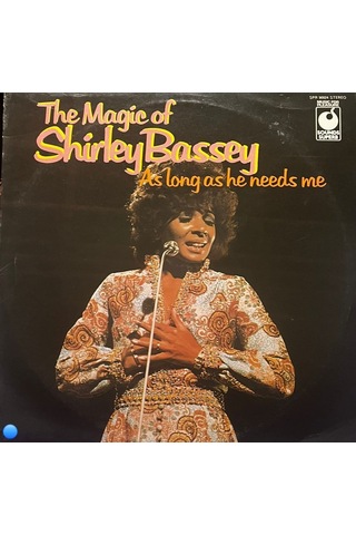 The Magic Of Shirley Bassey - As Long As He Needs Me - Mfp 5230 Orijinal İngiliz Baskı Lp