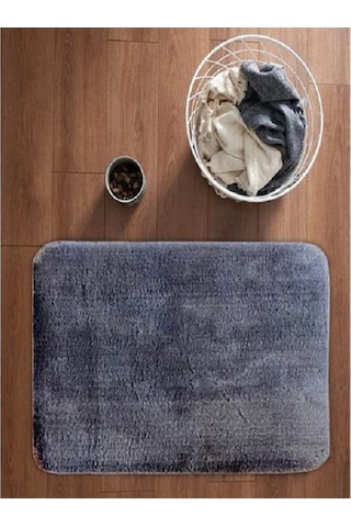 Saraz Halı Puffy Banyo Paspas 40 X 60 Antrasitantrasit Antrasit