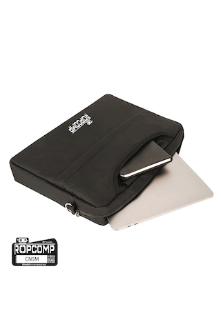 Ropcomp 15.6" Laptop Bilgisayar Çantası Suya Dayanıklı Siyah Siyah