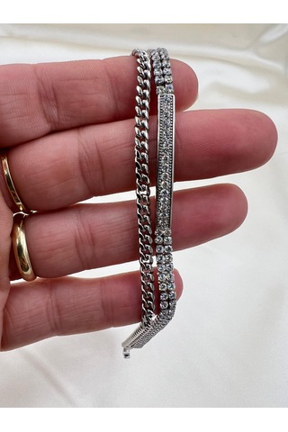 Xuping İkili Bileklik Altın - Gümüş