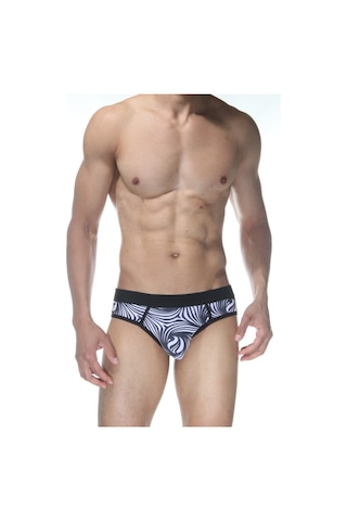 Zebra Jockstrap Erkek Iç Giyim (Dm102116) Çok Renkli