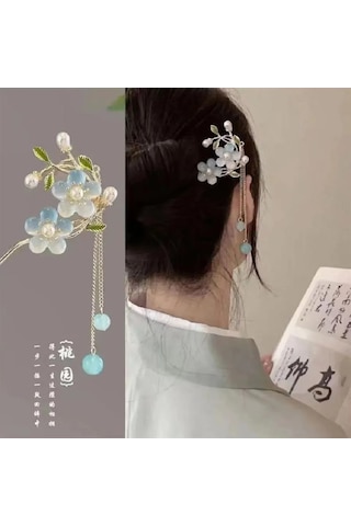 Deus Lıght Gothic Saç Tokası Çin Şpilyeleriyle 300351256 Gri