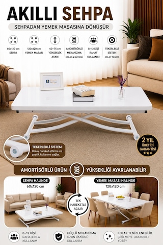 Juppo Üst Tabla Mdf Beyaz Oval Köşe Alt Beyaz İçe K