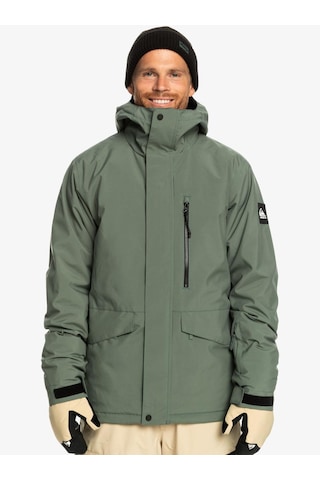 Quiksilver Eqytj03266 Mission Solid Jk Erkek Snowboard Ceketi 001