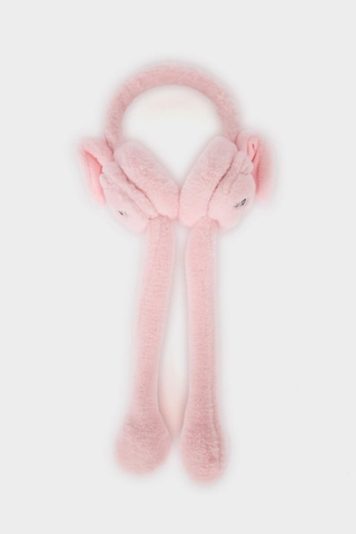 Defacto Kız Çocuk Pelüş Kulaklık F4353a825wnpn101 Pembe