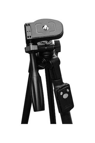 Yunteng 3388 Telefon ve Kamera İçin Bluetooth Kumandalı Tripod 146 CM