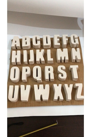 Emilysamy Alçıdan Harfler 26 Lı