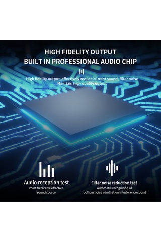 Youtek Profesyonel Taşınabilir Şerit Mikrofon - Canlı Yayın Ve Kayıt İçin Type-c Bağlantılı