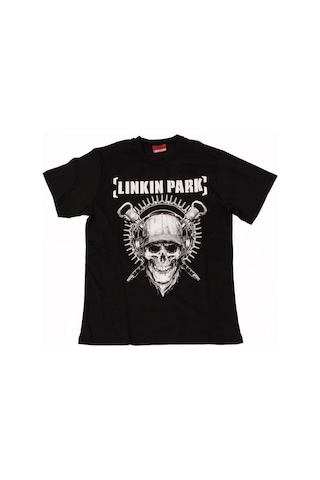 Linkin Park No:2 Tişört Siyah Çok Renkli