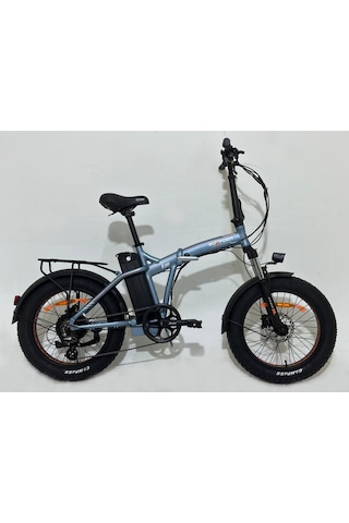 Roxform R-300 Elektrikli Katlanabilir Bisiklet 15ah Shimano Altus Hidrolik Fren Alüminyum Kadro Mavi