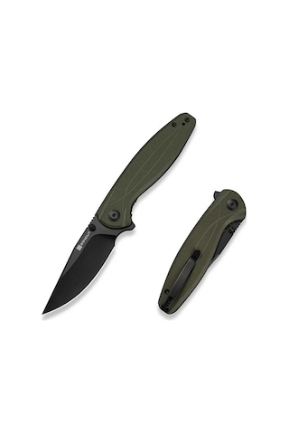 Sencut Vyrce Od Green G10 Handle Black D2 Blade Çakı Yeşil