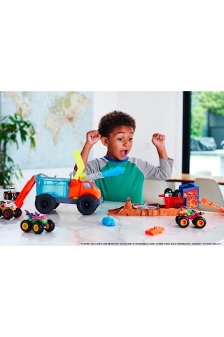 Hot Wheels Monster Trucks Arena Mücadelesi Color Shifters Oyun Seti HPN73