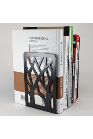Ağaç Desenli Metal Kitap Tutucu Ağaç Desenli Metal Kitap Tutucu