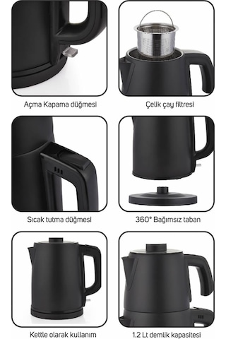 Conti CTM-125 Tealine 1.2 L Çay Makinesi