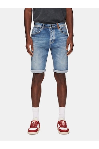 Little Big Ltb Corvın Abello Wash Erkek Jean Şort 55627 Mavi Açık