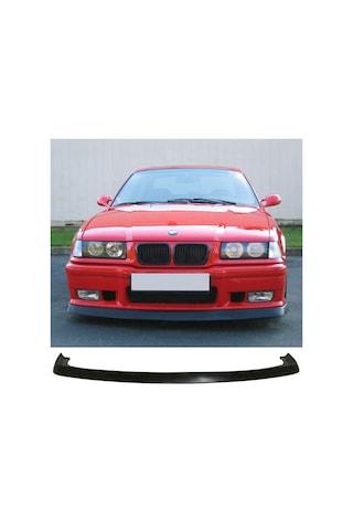 Bmw E36 M3 Ön Lip Parlak Siyah Plastik Ön Ek Karlık 1991 1992 1993 1994 1995 1996 1997 1998 Karlık+bodykit+ek