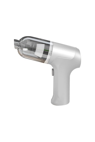 Teltree Beyaz 60w El Tipi Minyatür Süpürge - Ev Ve Araç İçin Kablosuz, Islak-kuru Kullanim, 5000pa Gürültü, 4000mah Pil