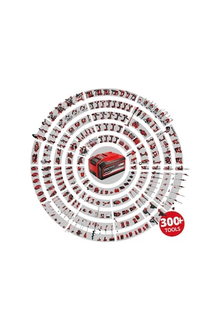 Einhell TE-CL 18/2500 LiAC Projektör + 2.5 Ah Akü + Şarj Cihazı