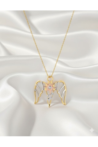 Ariş Pırlanta Şifa Meleği İsrafil Kolye