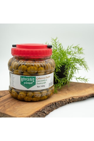 Köyceğiz Yöresel Çıtlatma Zeytin 1400 G