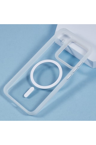 Xiaomi 15 Kılıfı Magsafe Düşmeye Karşı Dayanıklı Tpu+pc Telefon Kılıfı İle Uyumlu - Şeffaf Şeffaf