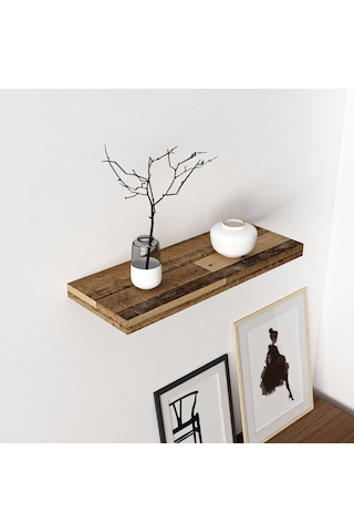 Minar Gizli Tutuculu Duvar Rafı 60 Cm